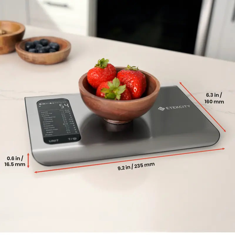 Etekcity Food Nutrition Scale, Digital Grams 